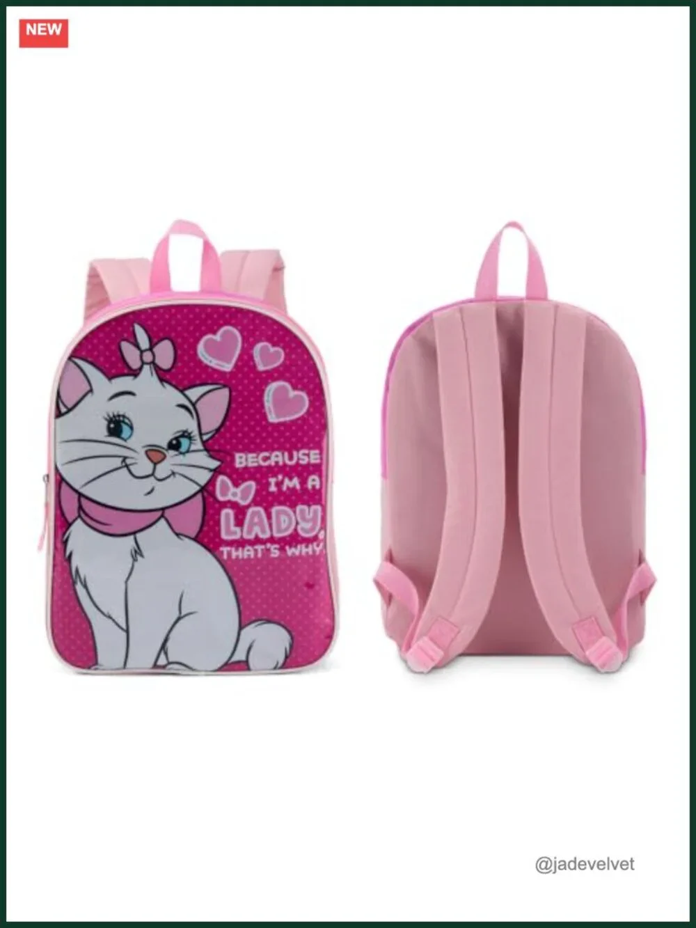 Kids Backpack with Padded Straps & Zip Compartment - 15 Inch